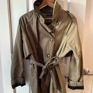 Women's Two-tone Trench Coat